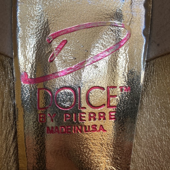 Dolce by Pierre Women’s vintage satin closed-toe heel. Size 7. - Picture 4 of 8